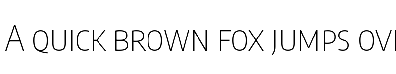 Preview of Encode Sans SC Condensed Thin font