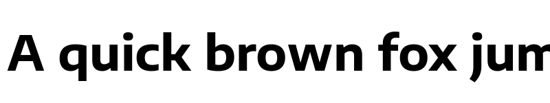 Preview of Encode Sans Semi Expanded Bold font