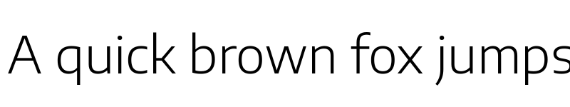 Preview of Encode Sans Semi Expanded Light font