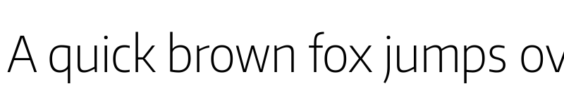 Preview of Encode Sans SemiCondensed ExtraLight font