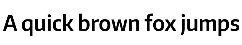 Preview of Encode Sans SemiCondensed SemiBold font