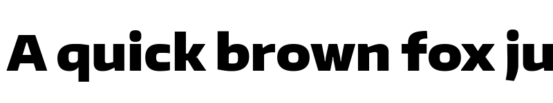 Preview of Encode Sans Wide Black font