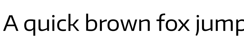 Preview of Encode Sans Wide Regular font