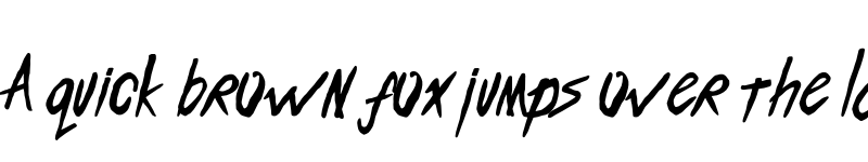 Preview of ENDLESS BUMMER Regular font