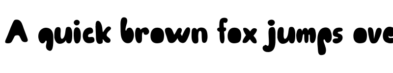 Preview of Endutt normal font