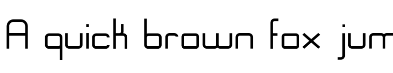 Preview of Engadi Regular font