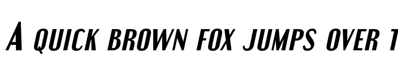 Preview of Engebrechtre Bold Italic font