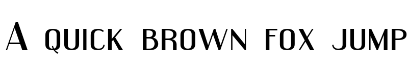 Preview of Engebrechtre Expanded font