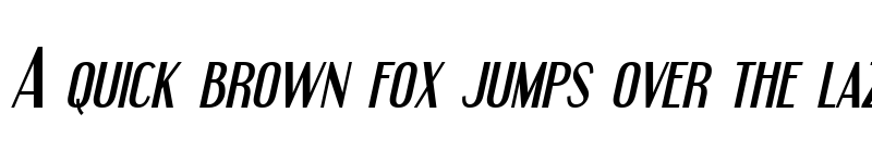 Preview of Engebrechtre Italic font