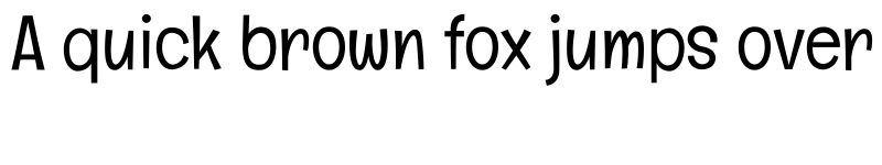 Preview of Englebert Regular font