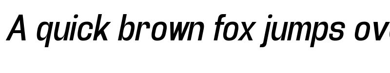 Preview of Enigmatic Italic font