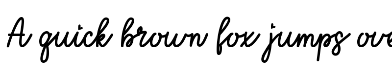 Preview of Enjoy Regular font