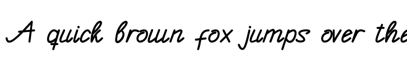 Preview of Enphand Regular font