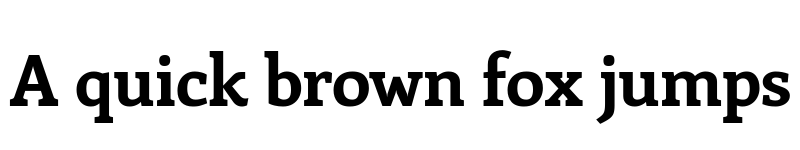 Preview of Enriqueta Bold font