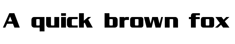 Preview of Enter Sansman Bold font