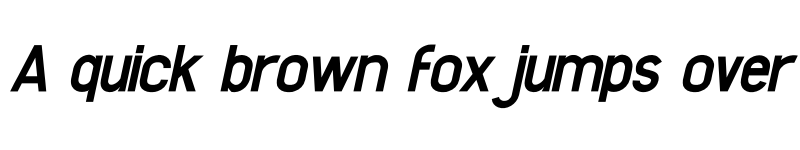 Preview of Enteractions Regular Italic font