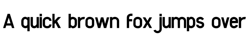 Preview of Enteractions Regular font