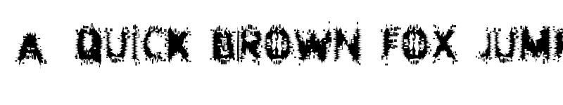 Preview of Entropy Regular font