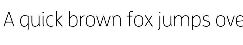 Preview of Enzo OT Light font