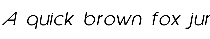 Preview of Epic Fusion Italic font