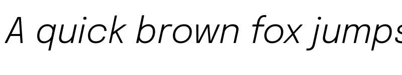 Preview of Epilogue Light Italic font