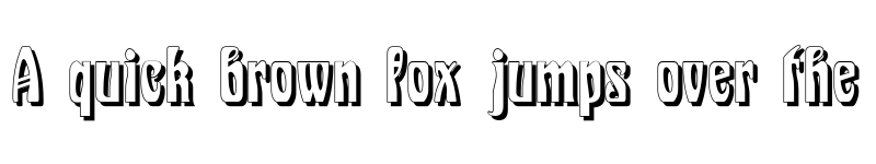 Preview of Epoque Shadow Regular font