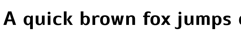 Preview of EQPro-Bold ? font