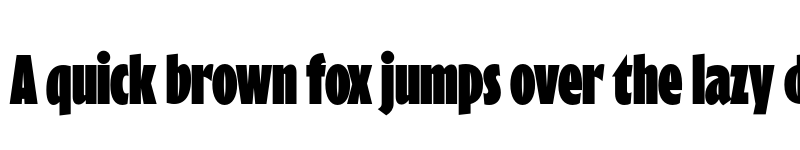 Preview of Eric Machat Headline Black font