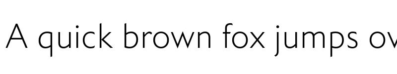 Preview of Eric Machat Thin font