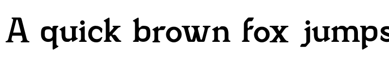 Preview of Eriega Regular font