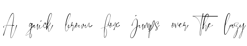 Preview of Erostulla Regular font