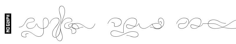 Preview of Erotique Sans Flourishes Regular font