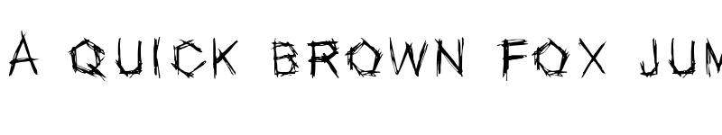 Preview of ESCOPO Regular font