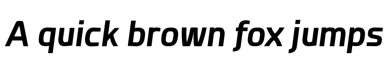 Preview of Esphimere Bold Italic font