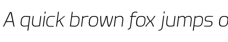 Preview of Esphimere Extra Light Italic font