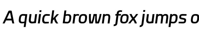 Preview of Esphimere Semi Bold Italic font