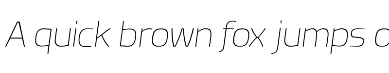 Preview of Esphimere Thin Italic font