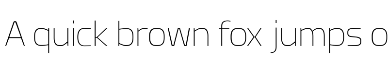 Preview of Esphimere Thin font