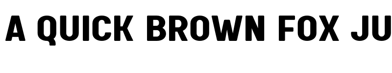 Preview of Esquadro Regular font