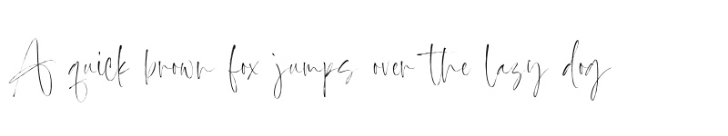 Preview of Estella Gardens Regular font