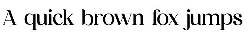 Preview of esthetique Regular font