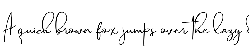 Preview of Estrela Regular font