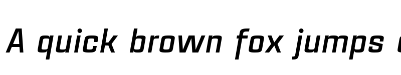 Preview of Estricta Bold Italic font