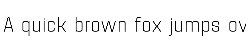 Preview of Estricta Light font