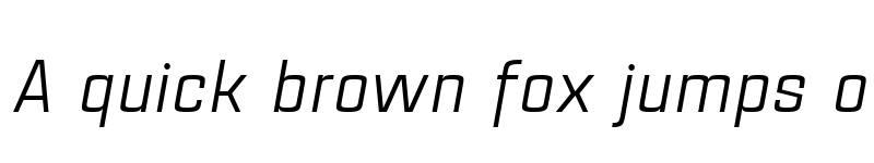 Preview of Estricta Regular Italic font