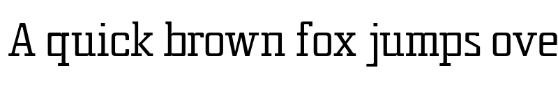 Preview of Estructura Regular font