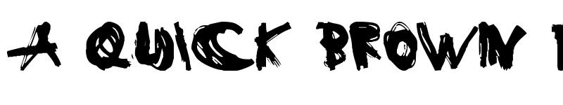 Preview of Estuque Heavy font