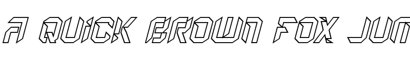 Preview of Etical Demo Line Italic font