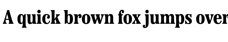 Preview of Etna Condensed Extrabold font