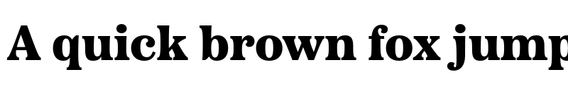 Preview of Etna Extrabold font